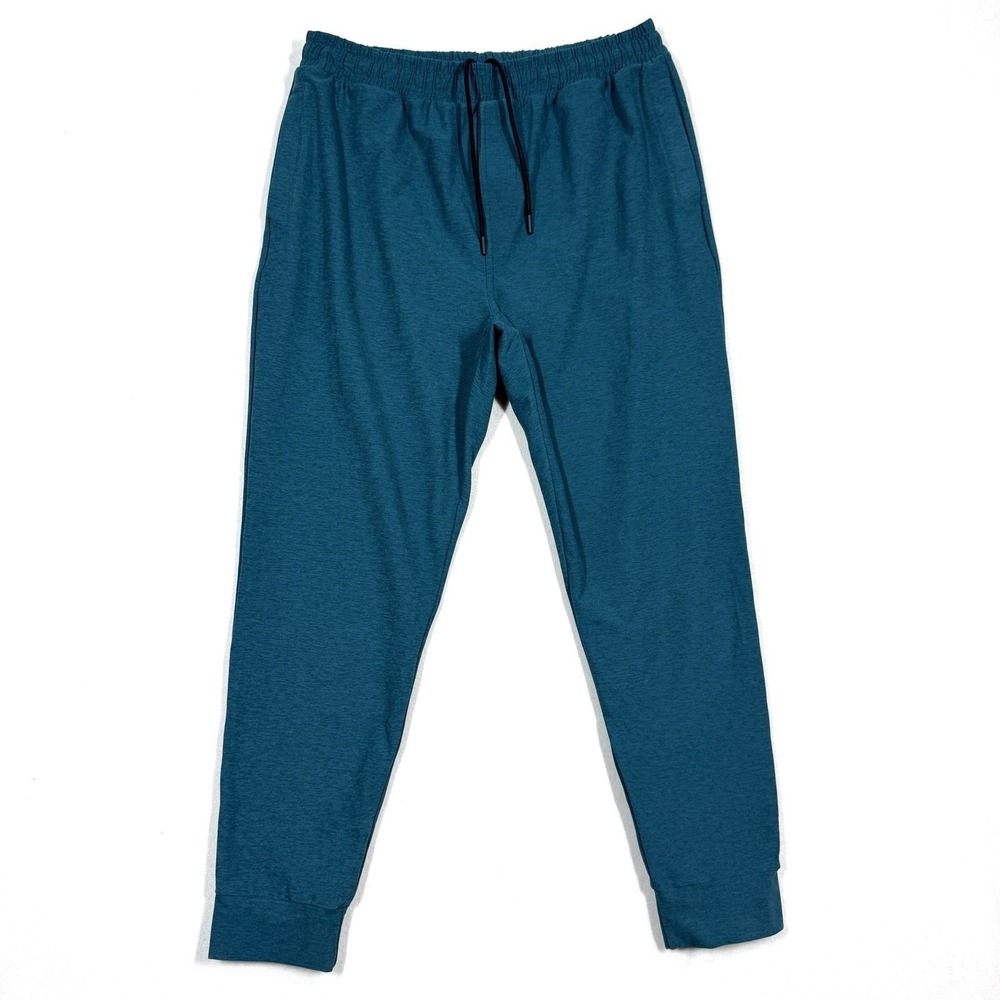 Beyond Yoga Pants Mens XL Spacedye Freefit Easy Jogger 2.0 Blue Green Sweatpants